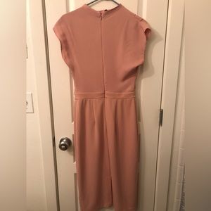 Draped Mock Midi Dress - From Express style trial